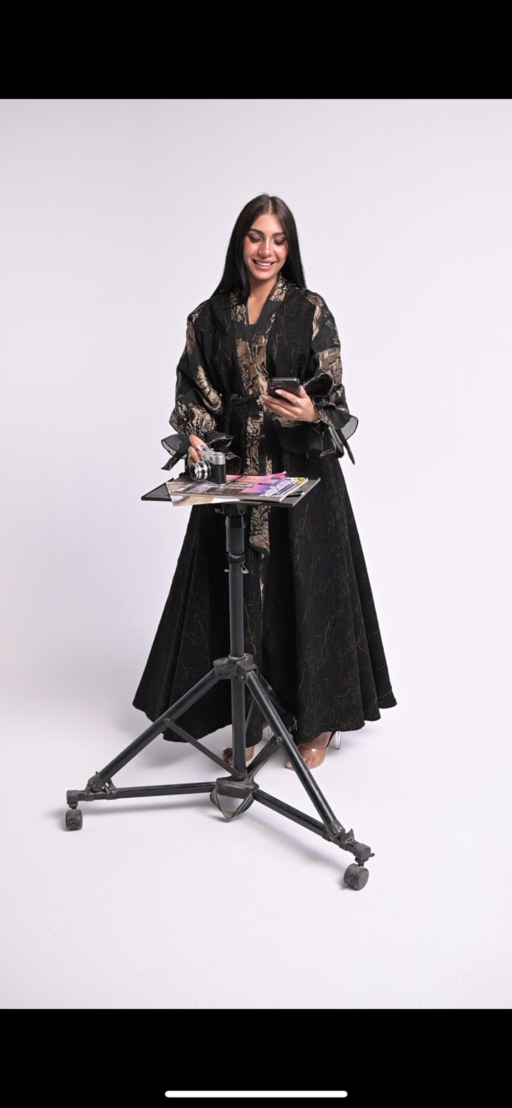 Tweed Abaya