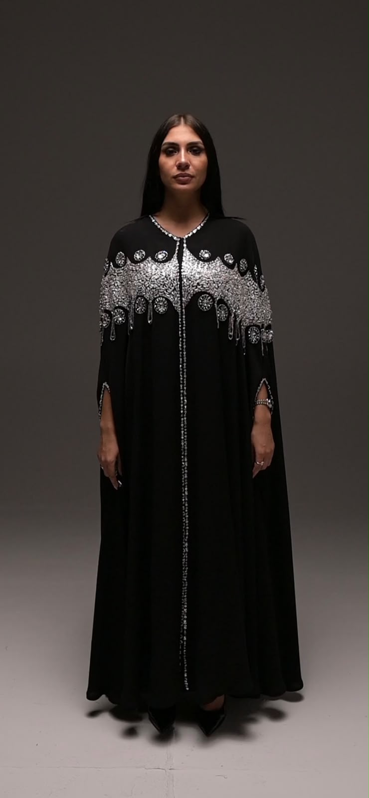 Tweed Abaya