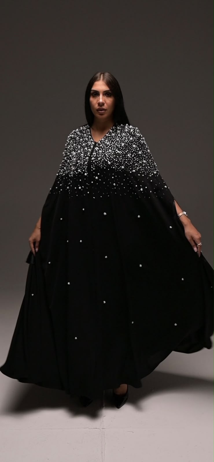 Tweed Abaya