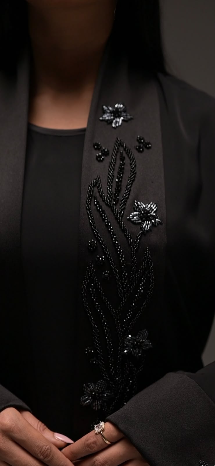 Tweed Abaya
