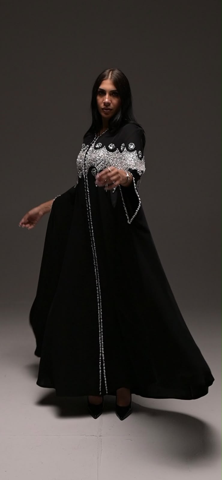 Tweed Abaya